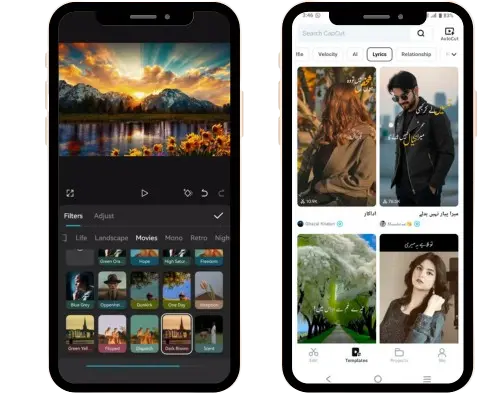 Creative Filters & Templates